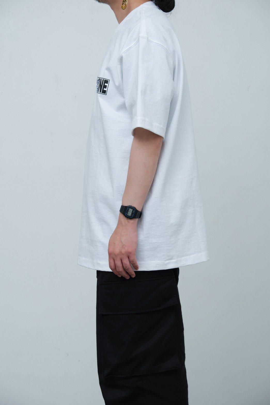 IMA:ZINE ORIGINAL / TOY TEE LOGO by esqwe WHITE - IMA:ZINE