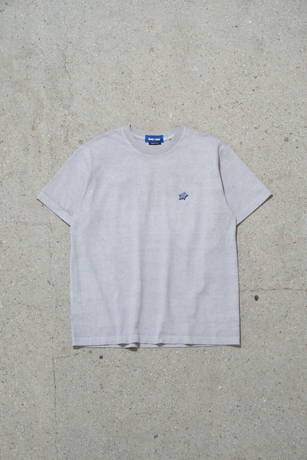 ORIGINAL MADE by IMA:ZINE / TOY Fade Tee CEMENT - IMA:ZINE
