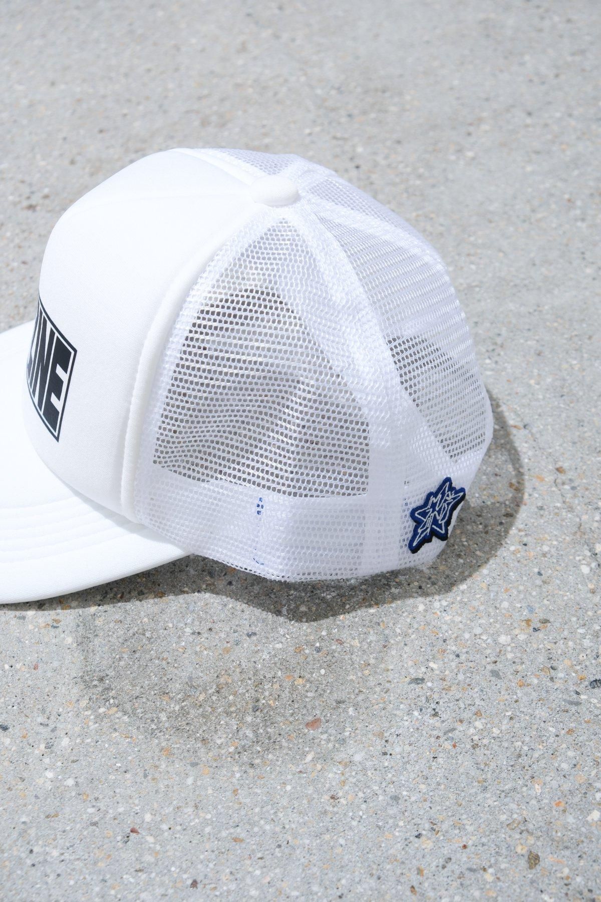 ANTIMID mesh cap メッシュキャップ　ホワイト antimid メッシュキャップ ホワイトブラック - メルカリ