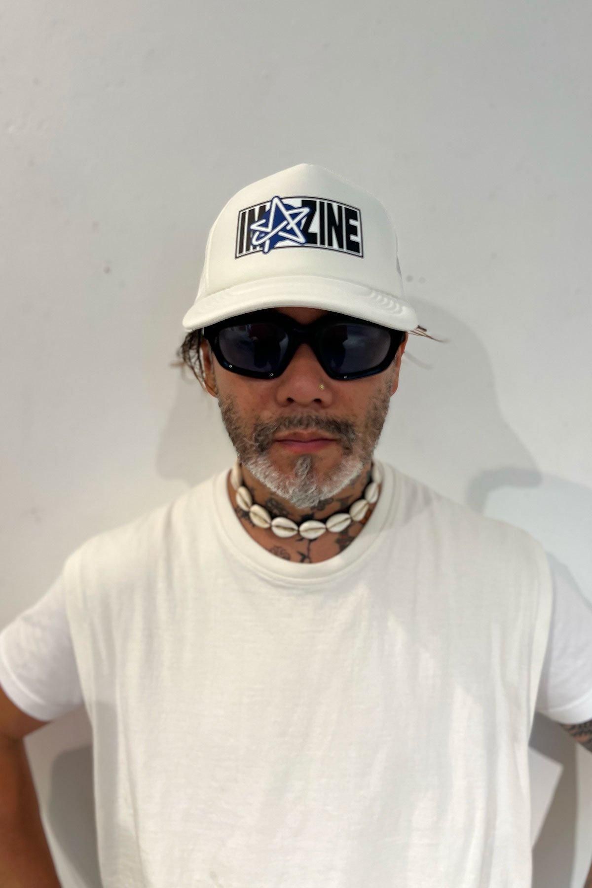 ORIGINAL MADE by IMA:ZINE / TOY Mesh Cap WHITE - IMA:ZINE