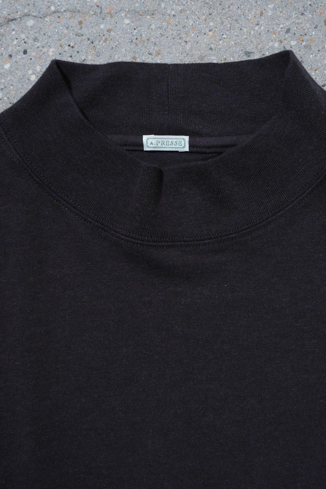 A.PRESSE / Cashmere Blend Turtle Neck L/S T-Shirt（24AAP-05-01K
