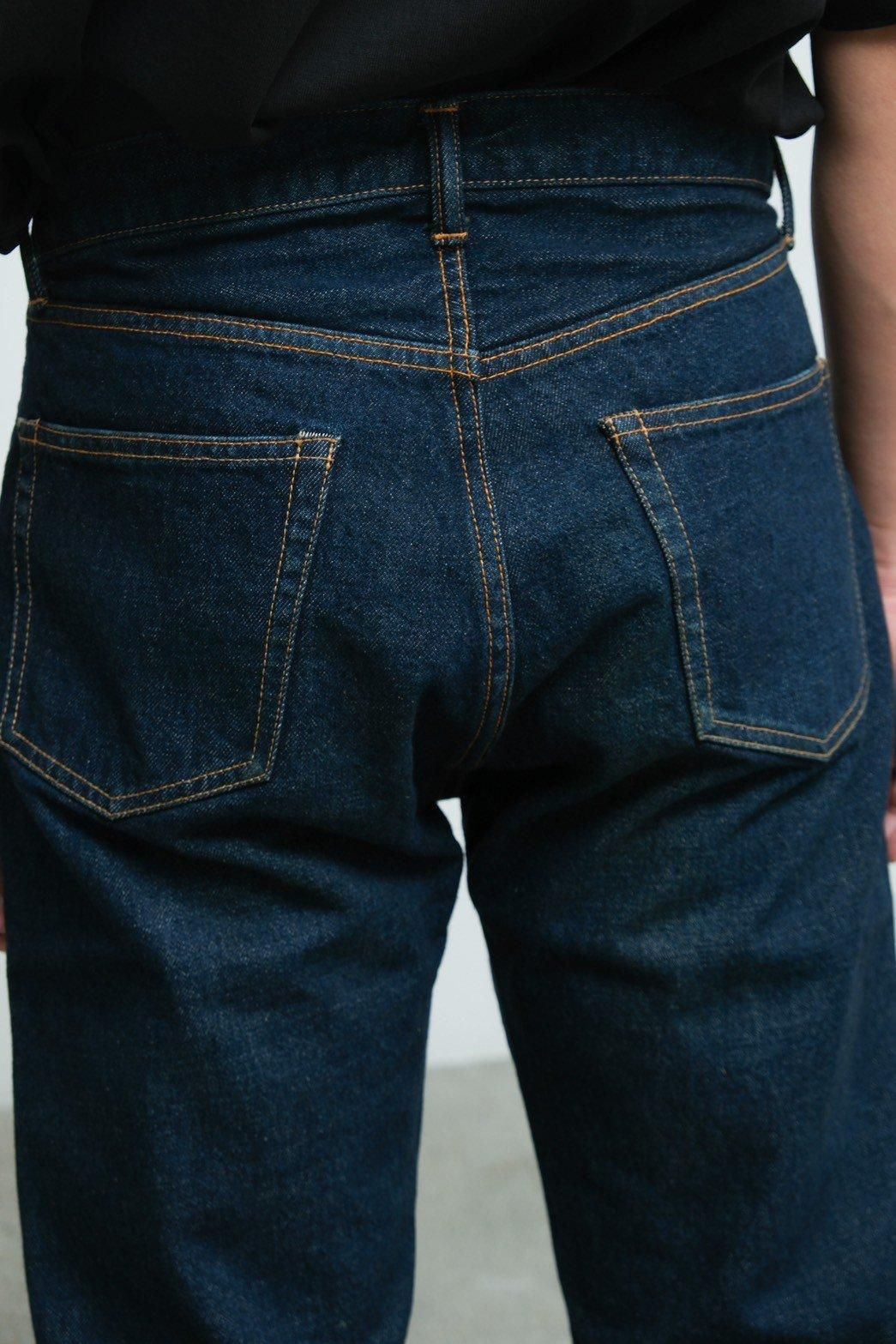 A.PRESSE / Washed Denim Pants E INDIGO - IMA:ZINEオンライン