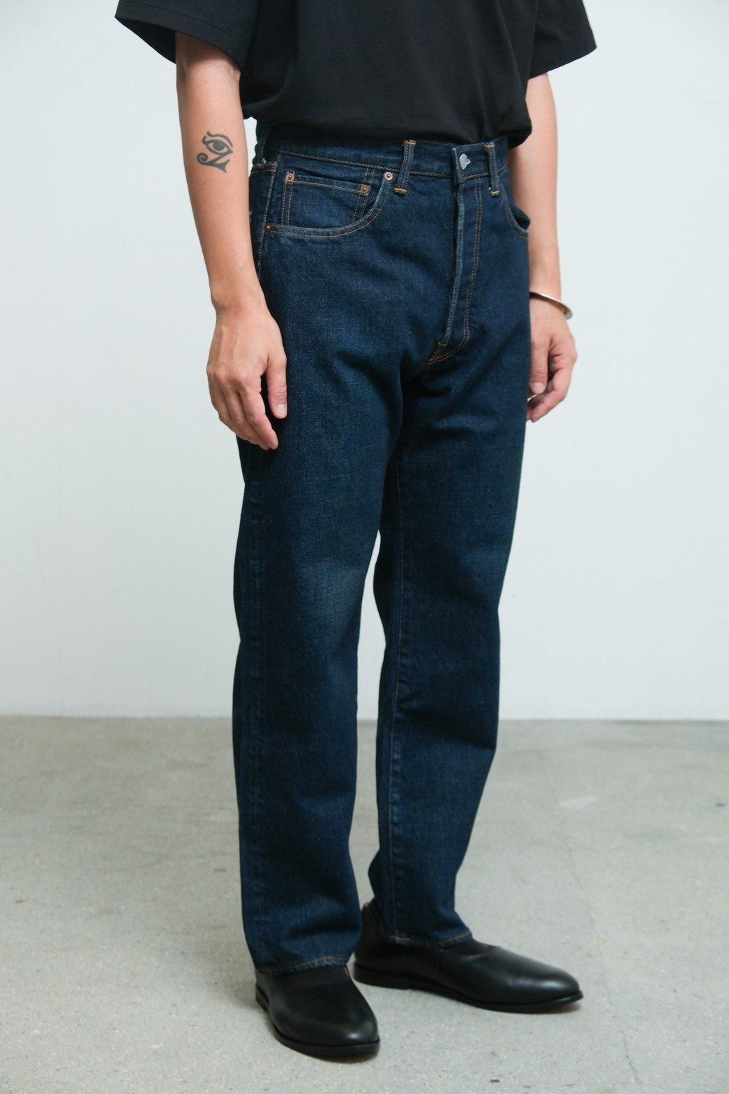 A.PRESSE / Washed Denim Pants E INDIGO - IMA:ZINEオンライン