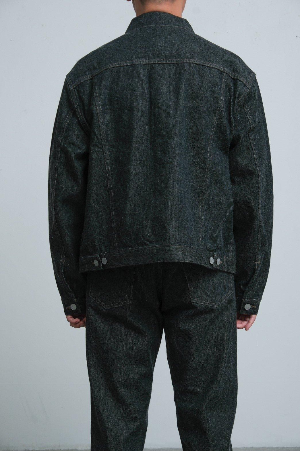 A.PRESSE / Black Denim Trucker Jacket - IMA:ZINEオンライン