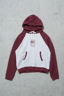  BRAINDEAD / FLEECE LOGO HEAD RAGLAN HOODIE