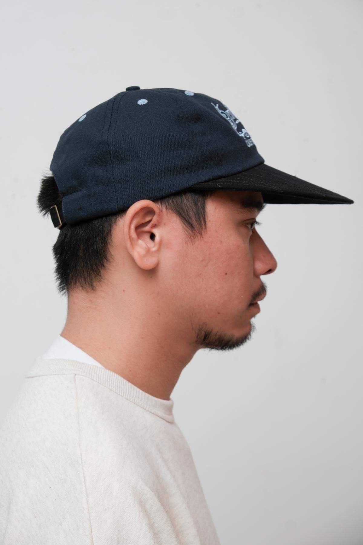 【美品】BRAINDEAD IMA:ZINE キャップ BRAINDEAD / CALIFORNIA DESIGNS LONG BRIM HAT - IMA:ZINE