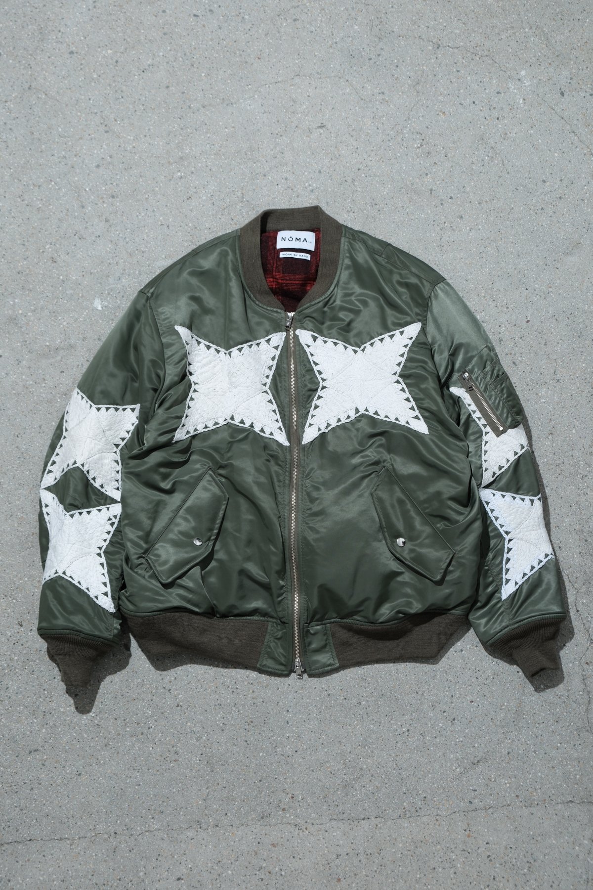 NOMA t.d. / The CRAFT Hand Embroidery Flight Jacket