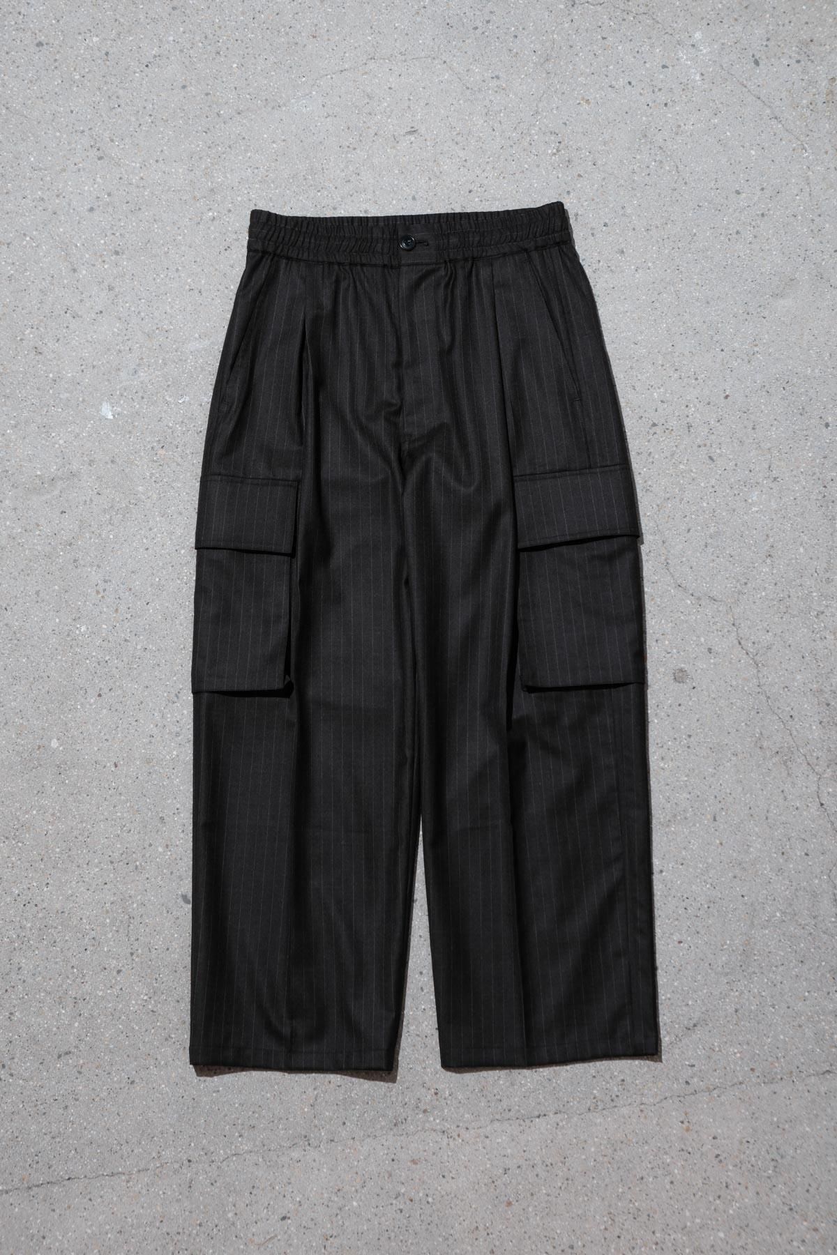 ORIGINAL MADE by SHO NAGATA / Easy Cargo Slacks CHARCOAL ST ORIGINAL MADE by SHO NAGATA / Easy Cargo Slacks CHARCOAL ST