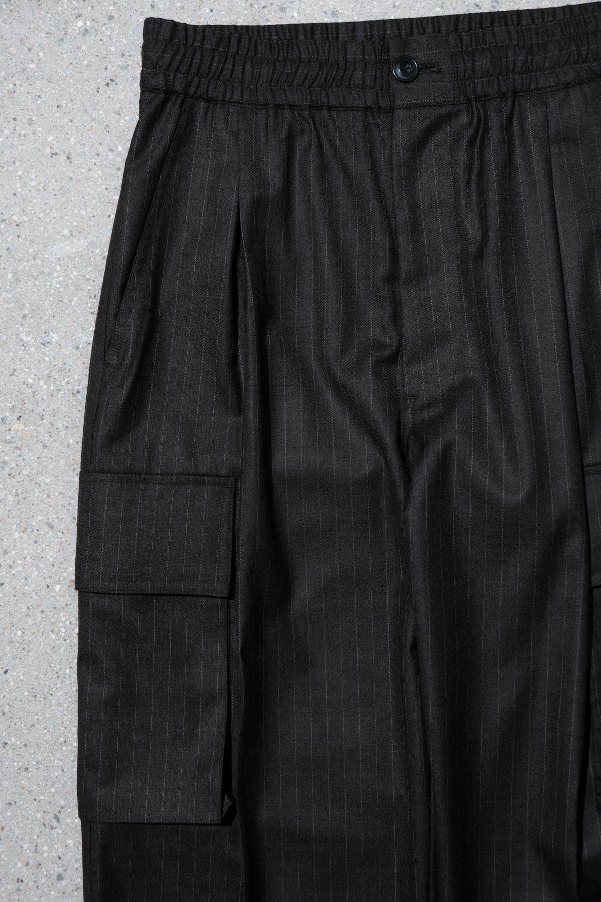 ORIGINAL MADE by SHO NAGATA / Easy Cargo Slacks CHARCOAL ST