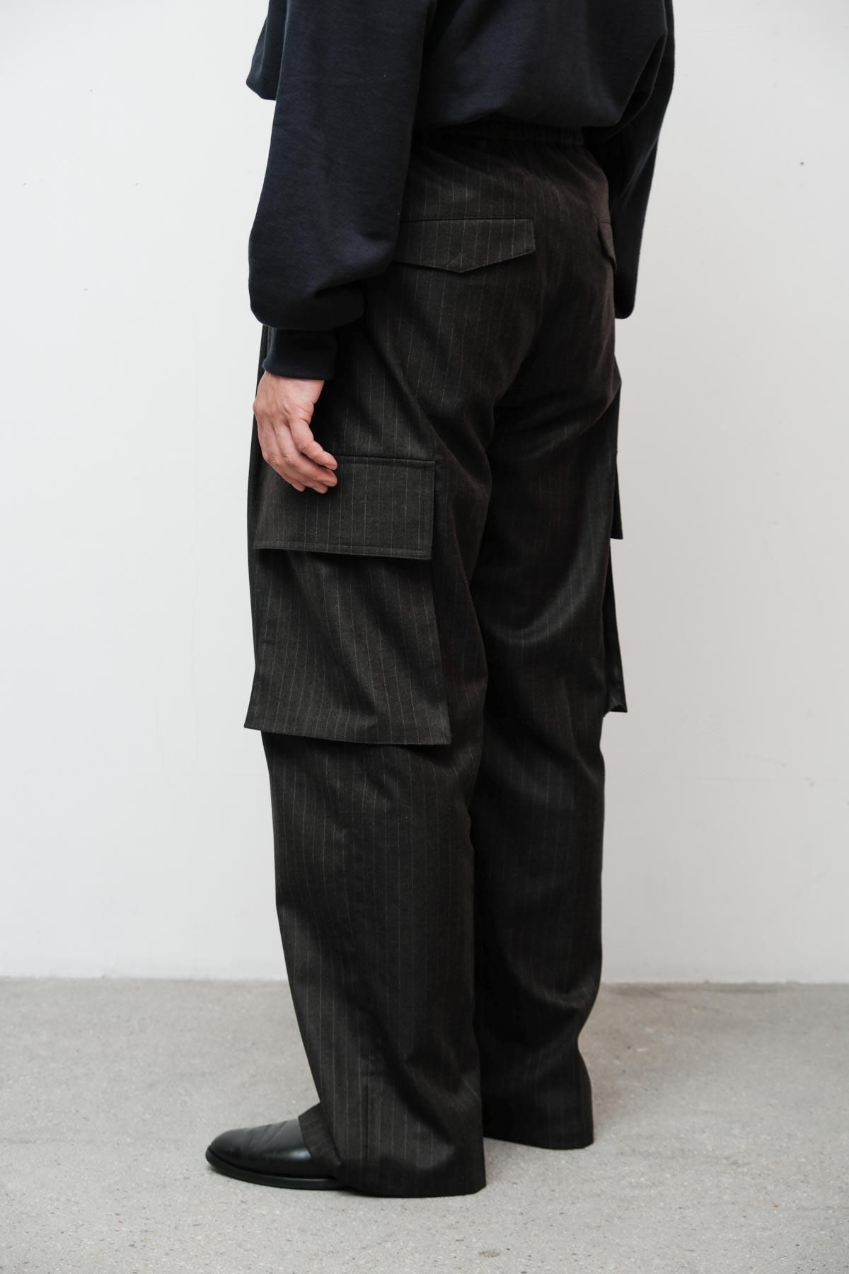 開店記念セール！ Easy / NAGATA SHO by MADE ORIGINAL Cargo ST CHARCOAL Slacks パンツ