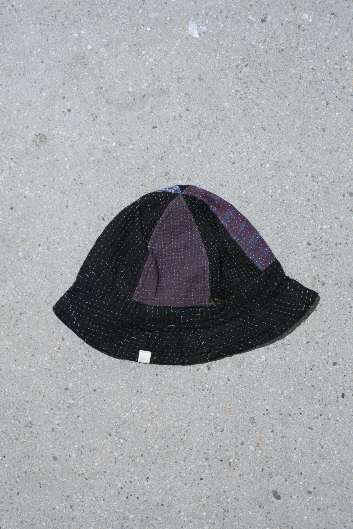 FAF  MA:ZINE / VINTAGE KANTHA QUILT HAT ED4