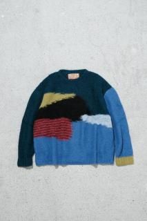  BRAINDEAD / BOXY KNIT SWEATER