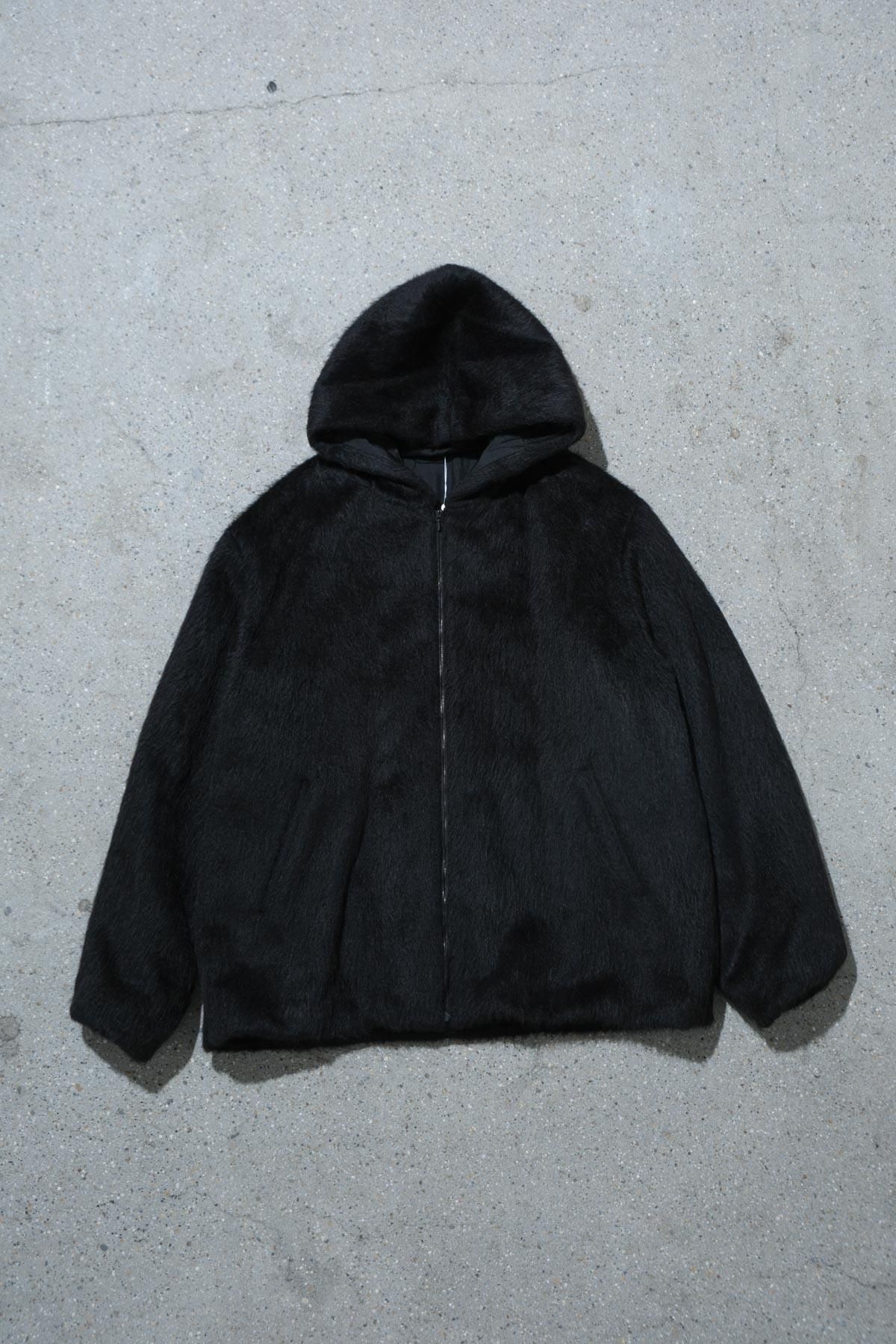 COMOLI ジャケット COMOLI for IMA:ZINE / キャメルシャギーフーディ - IMA:ZINE