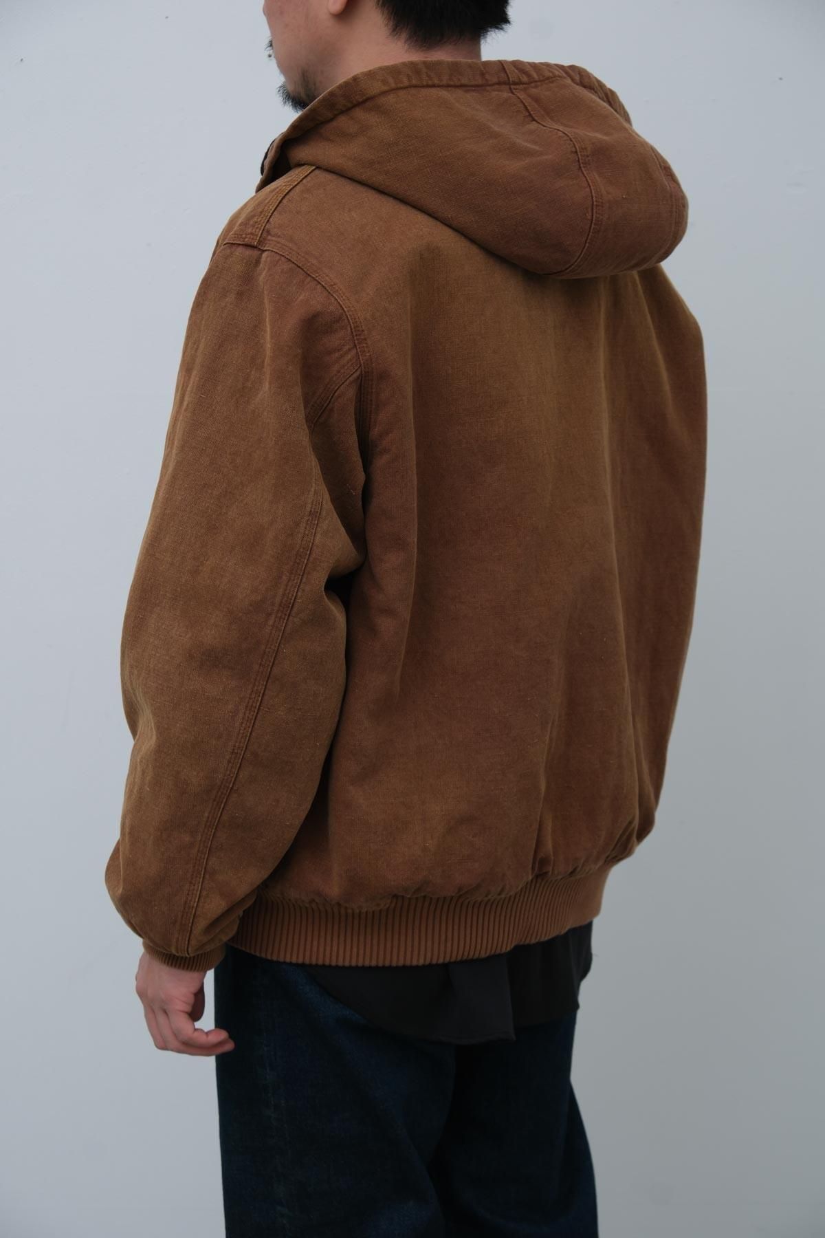 A.PRESSE / Silk Linen Hooded Parka - IMA:ZINE A.PRESSE / Silk Linen Hooded Parka - IMA:ZINE