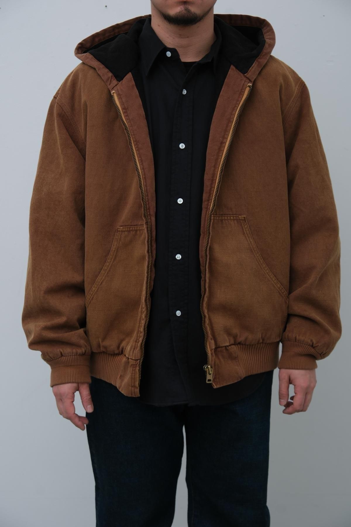 A.PRESSE / Silk Linen Hooded Parka - IMA:ZINE