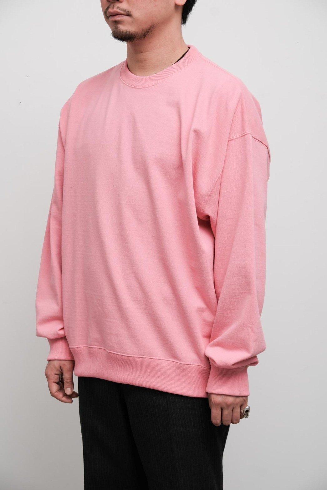 マッセメンシュ  ピンク　スウェット ORIGINAL MADE by alvana / MASSIVE DRY SWEAT VINTAGE PINK