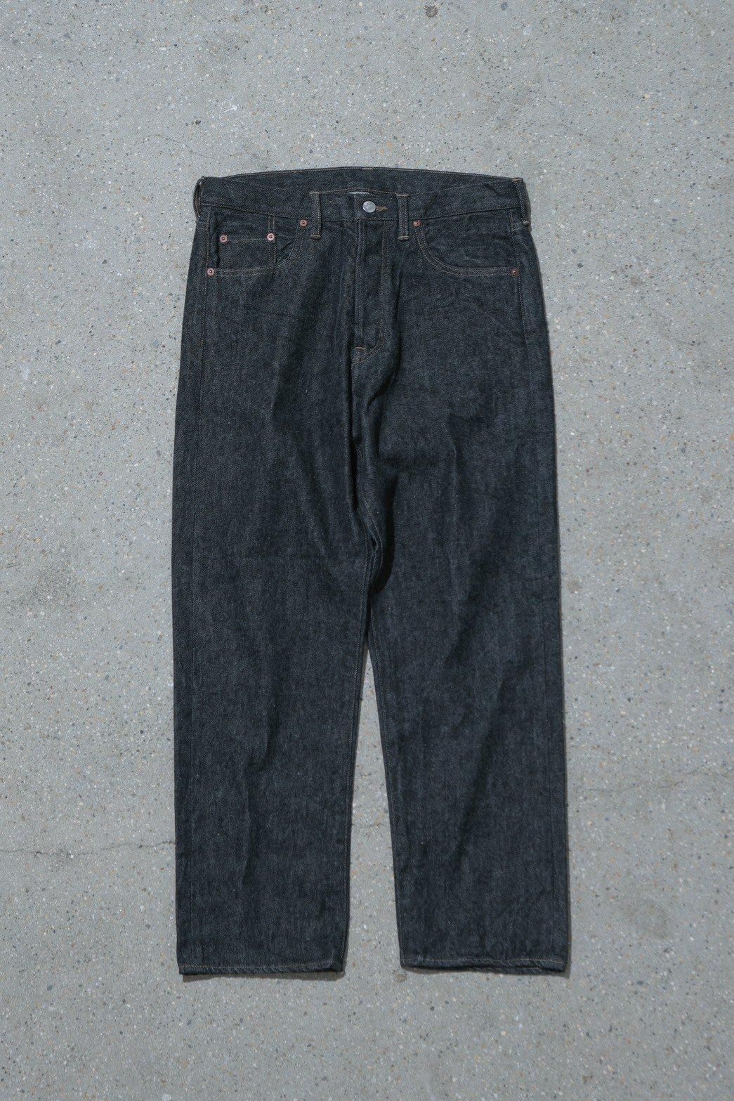 A.PRESSE / Black Washed Denim Pants - IMA:ZINE A.PRESSE / Black Washed Denim Pants - IMA:ZINE