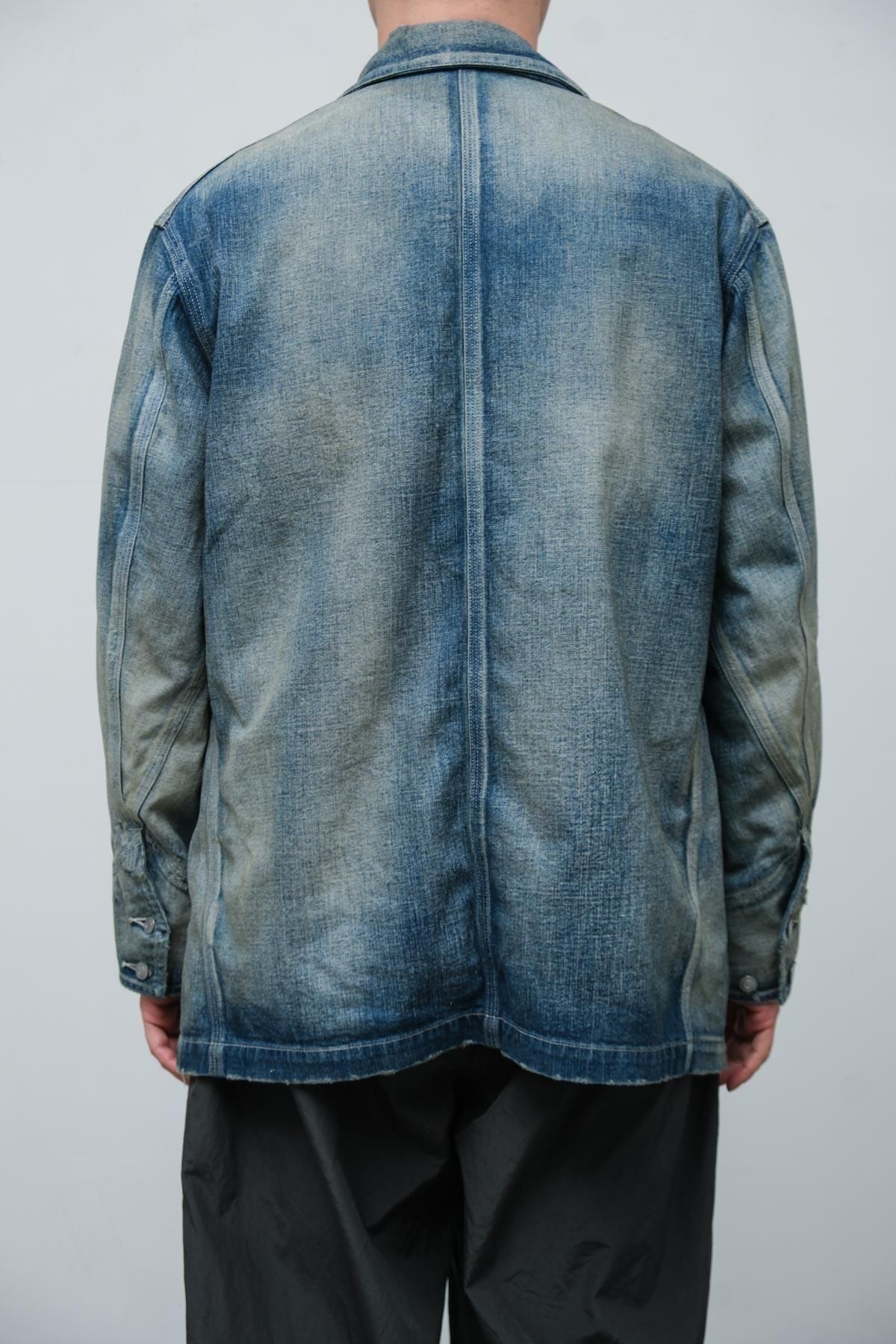 ちこ【美品】a.presse カバーオール size1 A.PRESSE - アプレッセ24SS Unknown Vintage Denim Coverall
