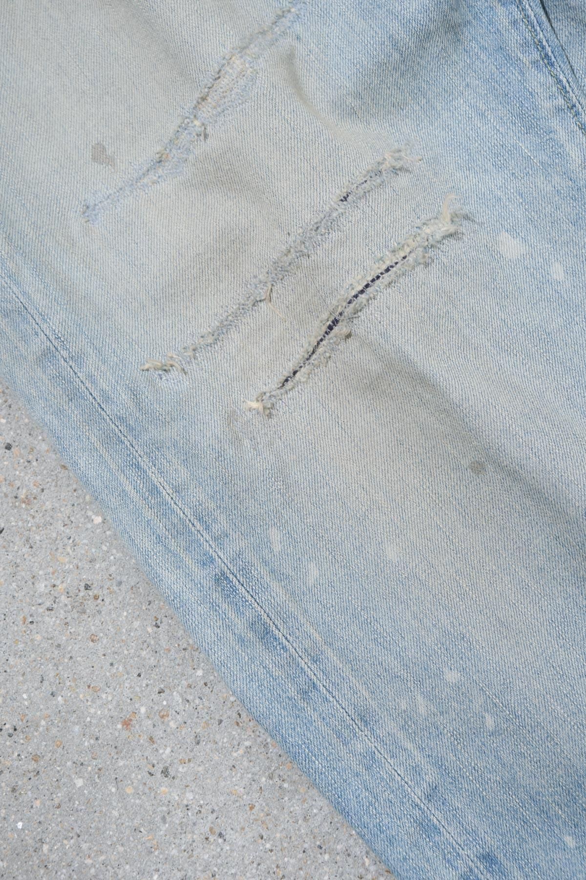A.PRESSE / No.37 Washed Wide Denim Pants - IMA:ZINE A.PRESSE / No.37 Washed Wide Denim Pants - IMA:ZINE