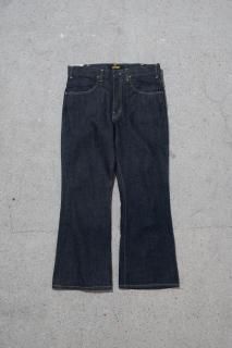 Tion / BOOT-CUT DENIM PANTS INDIGO