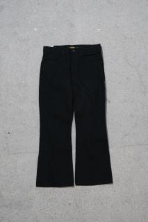 Tion / BOOT-CUT DENIM PANTS BLACK