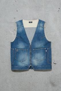 FAF / Aged Denim Vest