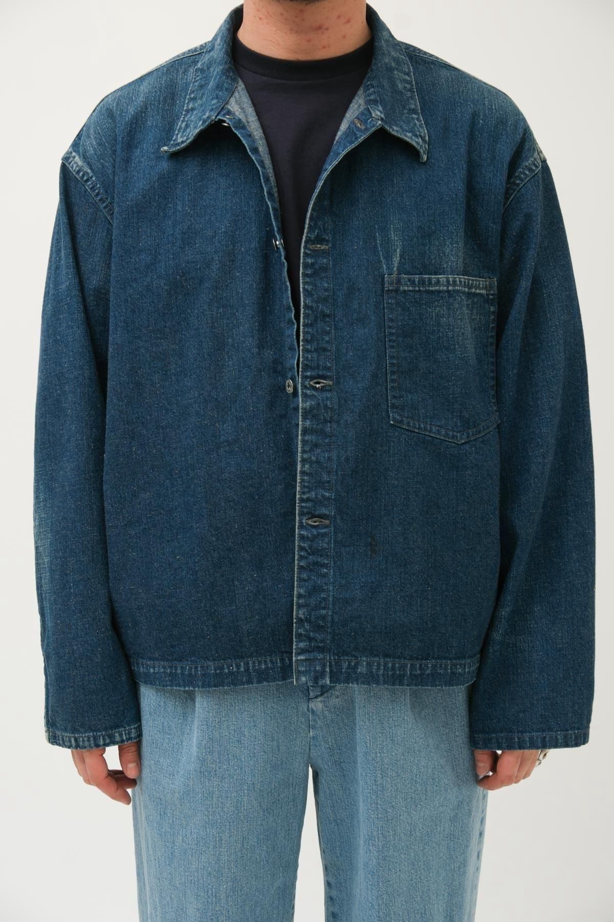 A.PRESSE / US NAVY Denim Jacket - IMA:ZINE A.PRESSE / US NAVY Denim Jacket - IMA:ZINE