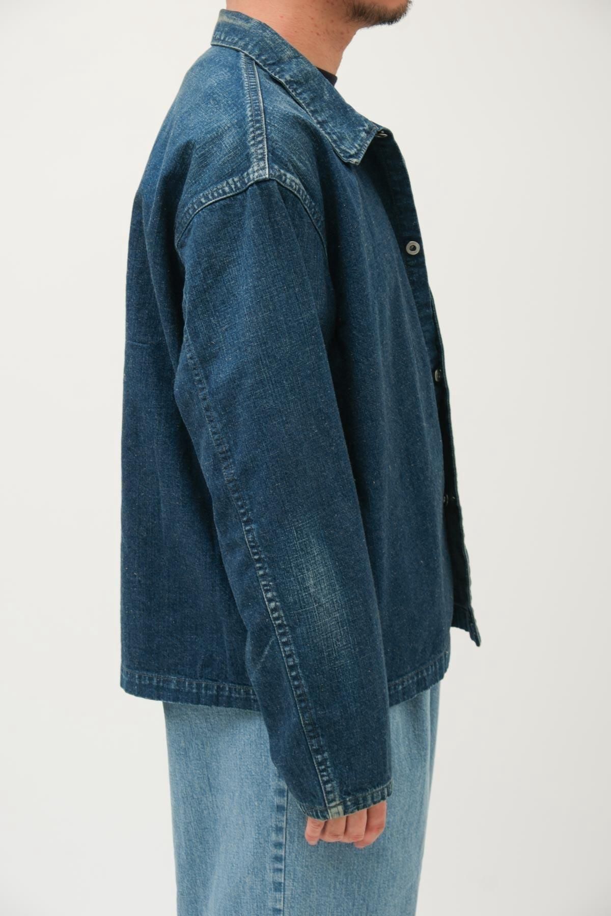 A.PRESSE / US NAVY Denim Jacket - IMA:ZINE A.PRESSE / US NAVY Denim Jacket - IMA:ZINE