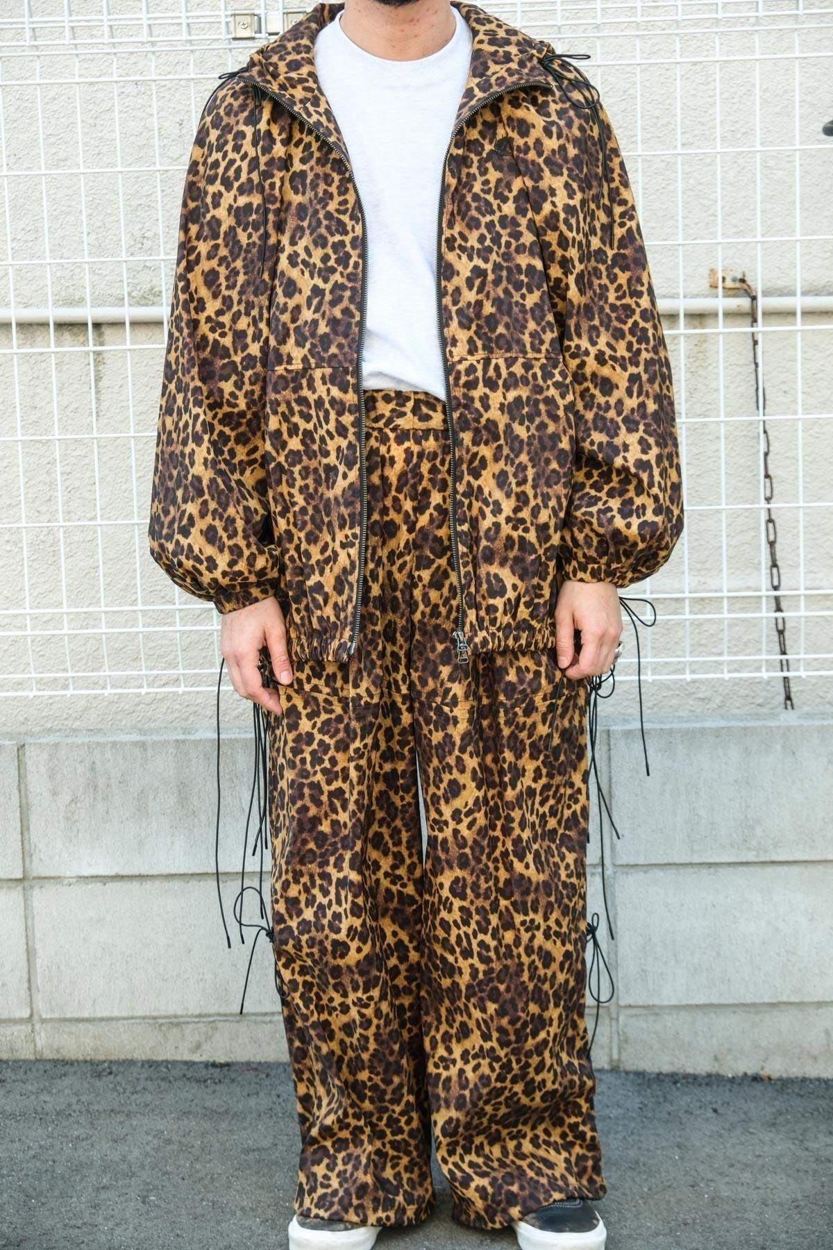 ロドリリオン　レオパード　ブルゾン Rhodolirion / Deck Shell Hoody - Leopard - IMA:ZINE