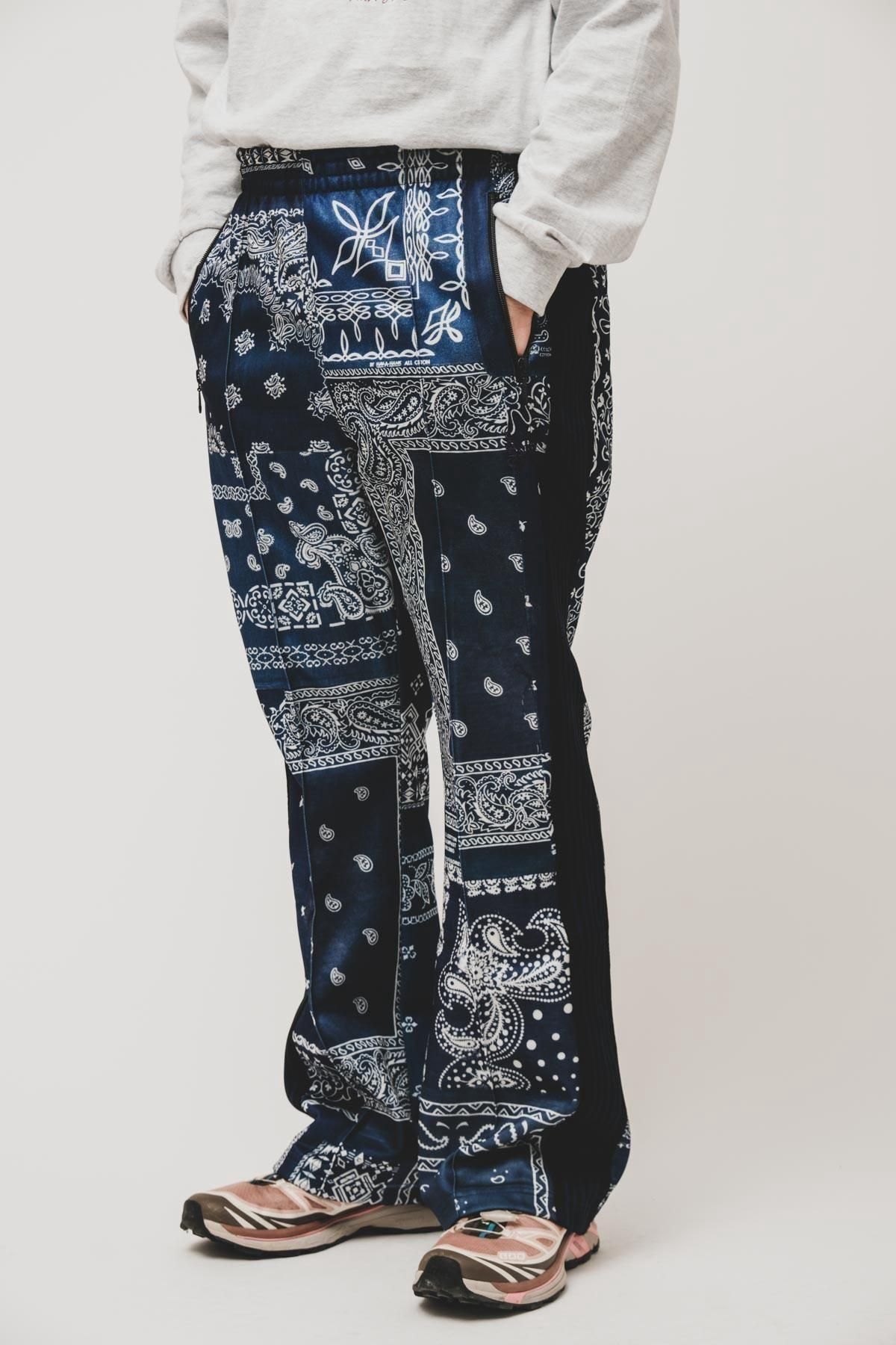 NEEDLES × MIYAGIHIDETAKA / Boot-Cut Track Pant - Bandana