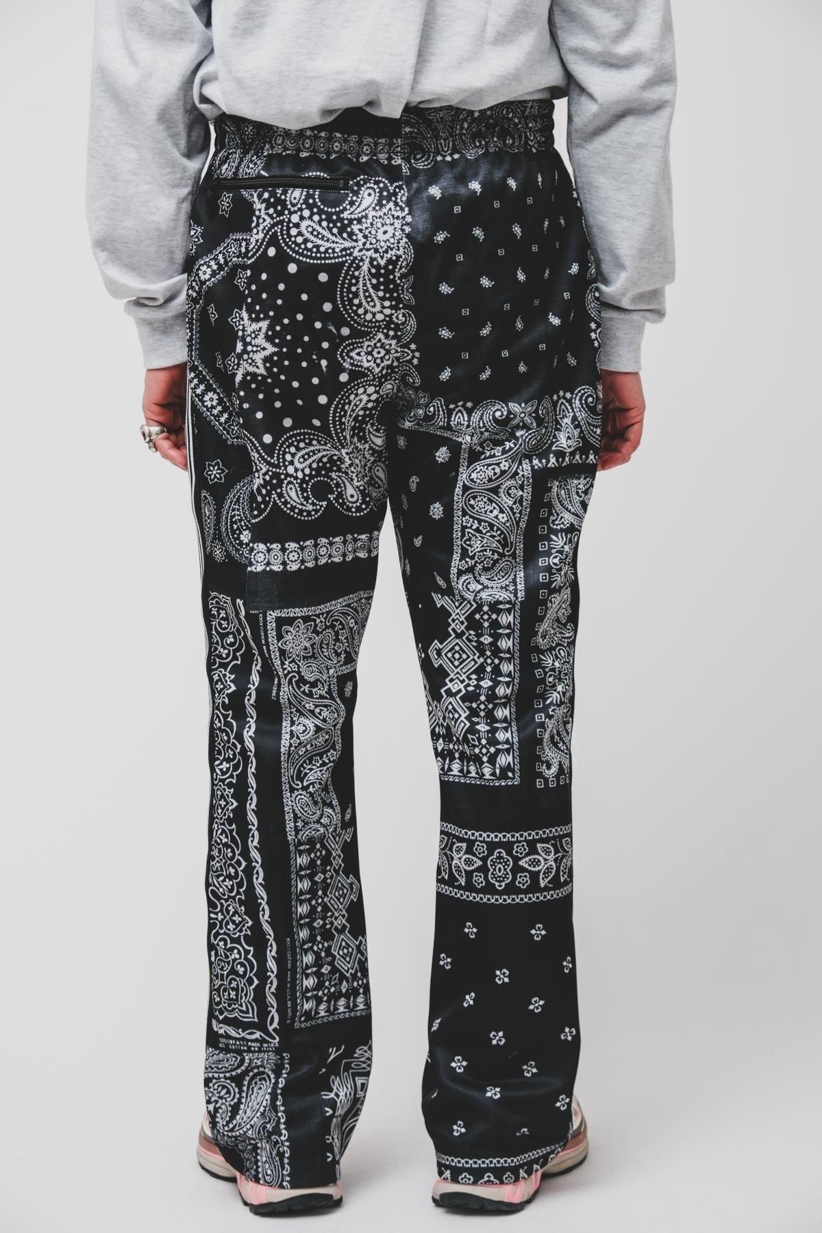 パンツ Needles MIYAGI HIDETAKA Track Pant NEEDLES × MIYAGIHIDETAKA / Boot-Cut Track Pant - Bandana