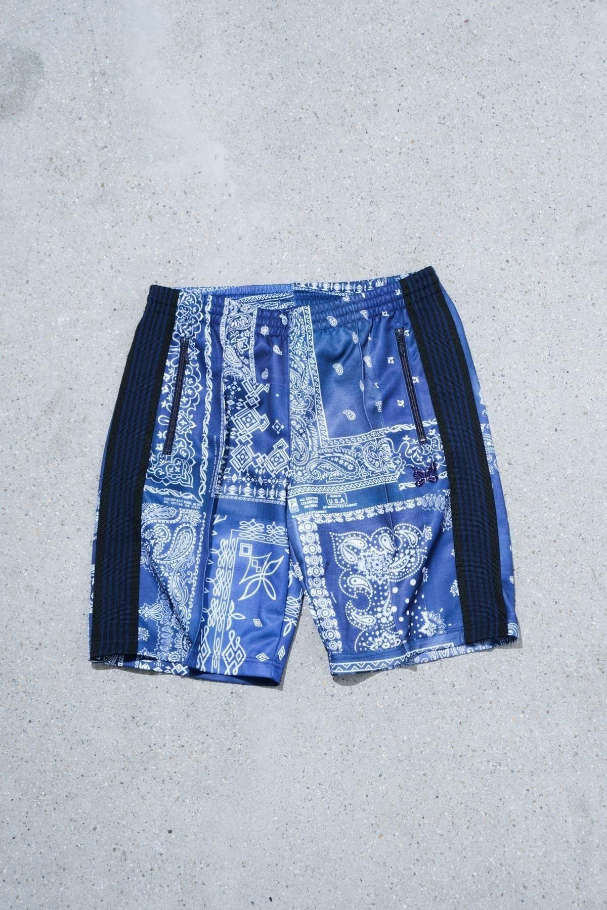 NEEDLES × MIYAGIHIDETAKA / Track Short - Bandana Print - IMA NEEDLES × MIYAGIHIDETAKA / Track Short - Bandana Print - IMA