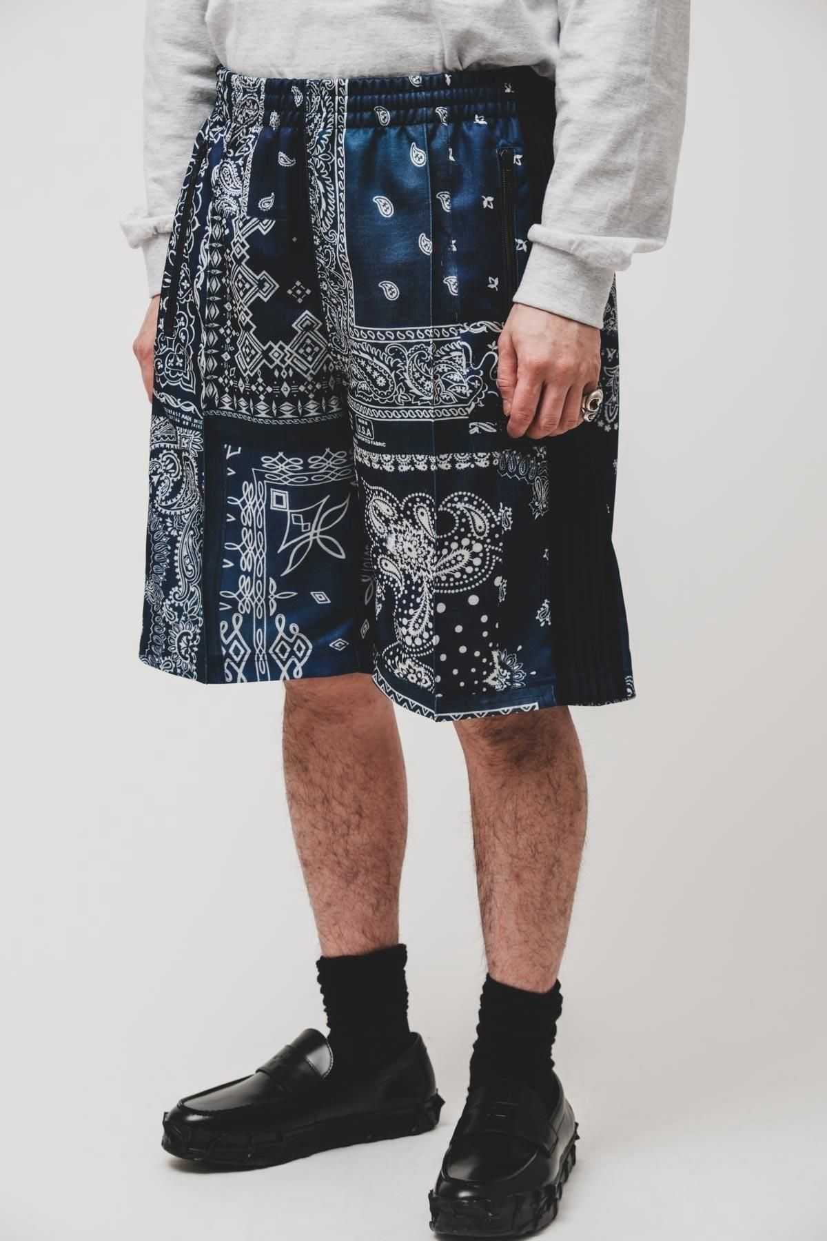 NEEDLES × MIYAGIHIDETAKA / Track Short - Bandana Print - IMA:ZINE