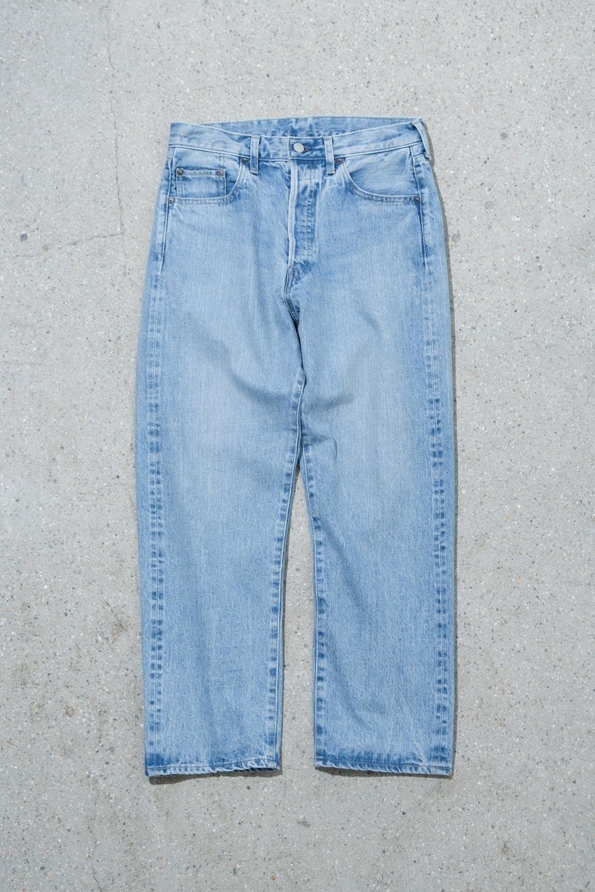 A.PRESSE / Washed Denim Pants - IMA:ZINE A.PRESSE / Washed Denim Pants - IMA:ZINE