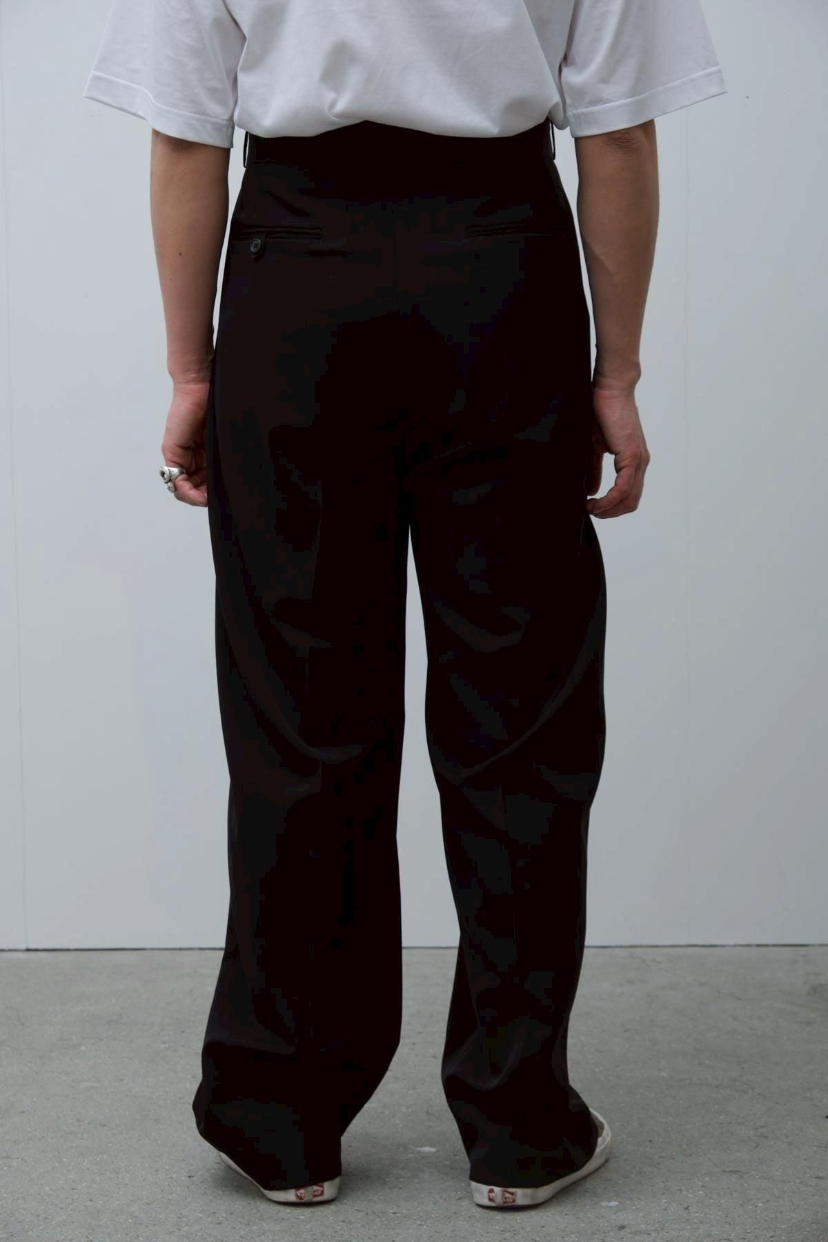 パンツ a.presse Wool Trousers A.PRESSE 