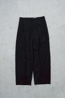 A.PRESSE / Wool Rayon Wide Trousers