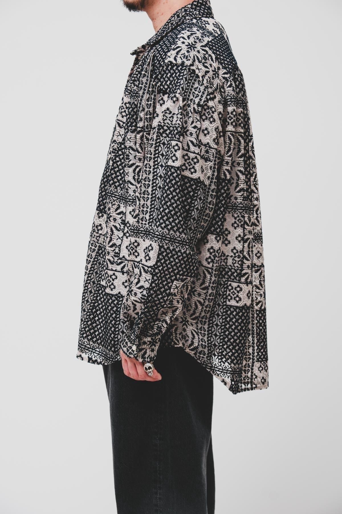 トップス AiE Painter Shirts S AiE / Painter Shirt - Poly Lace - IMA:ZINEオンラインストア