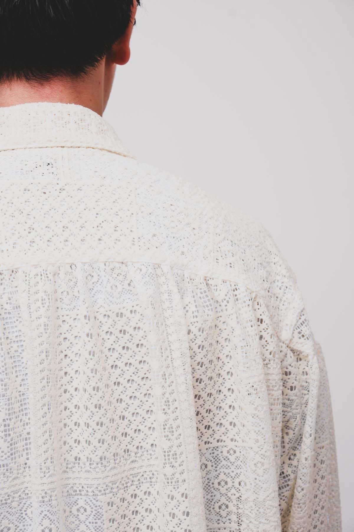 AiE / Painter Shirt - Poly Lace - IMA:ZINEオンラインストア