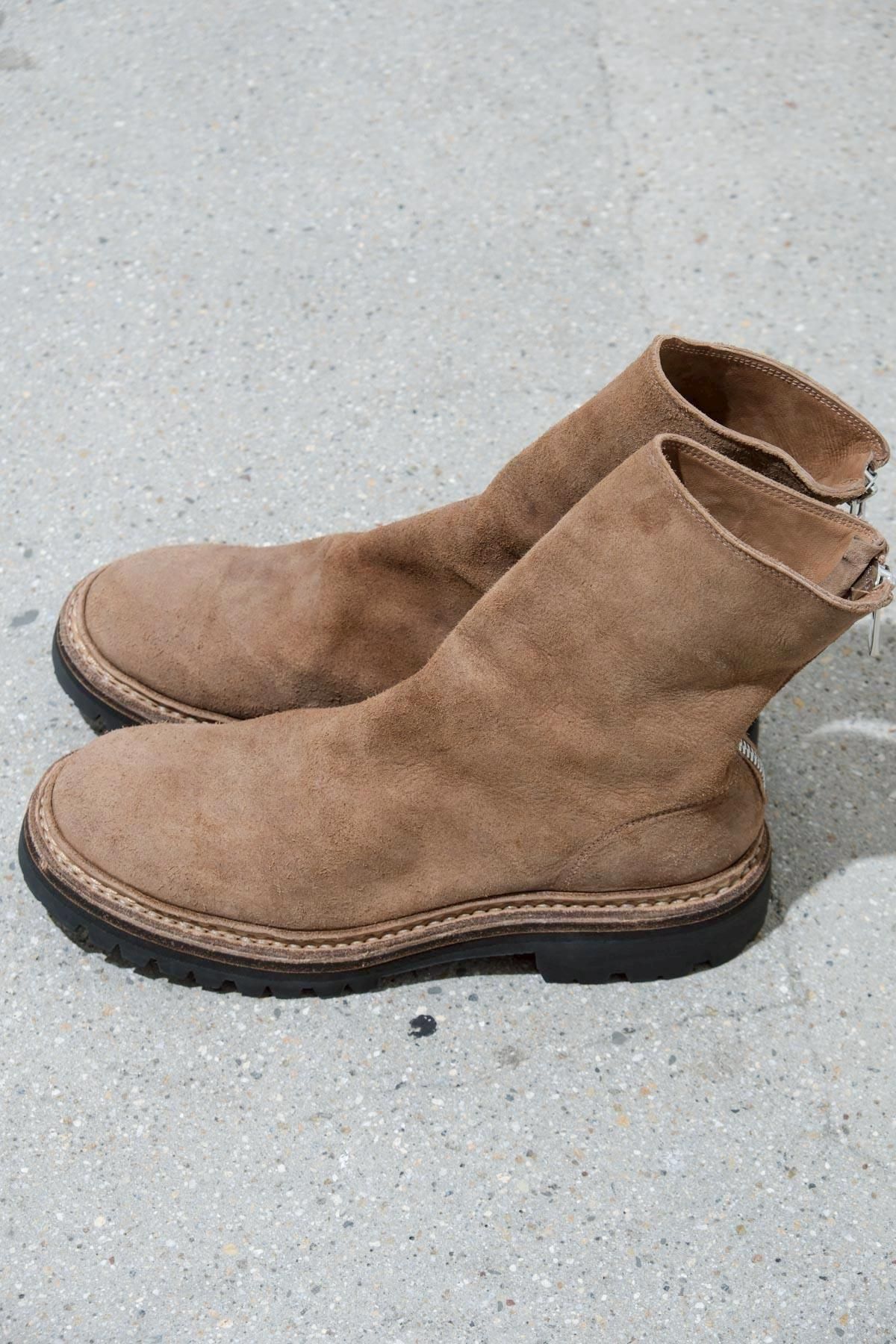 COMOLI × GUIDI Back Zip Bootsコモリグイディ42美品 COMOLI / GUIDI BACK ZIP BOOTS COMOLI 別注カラー - IMA:ZINE