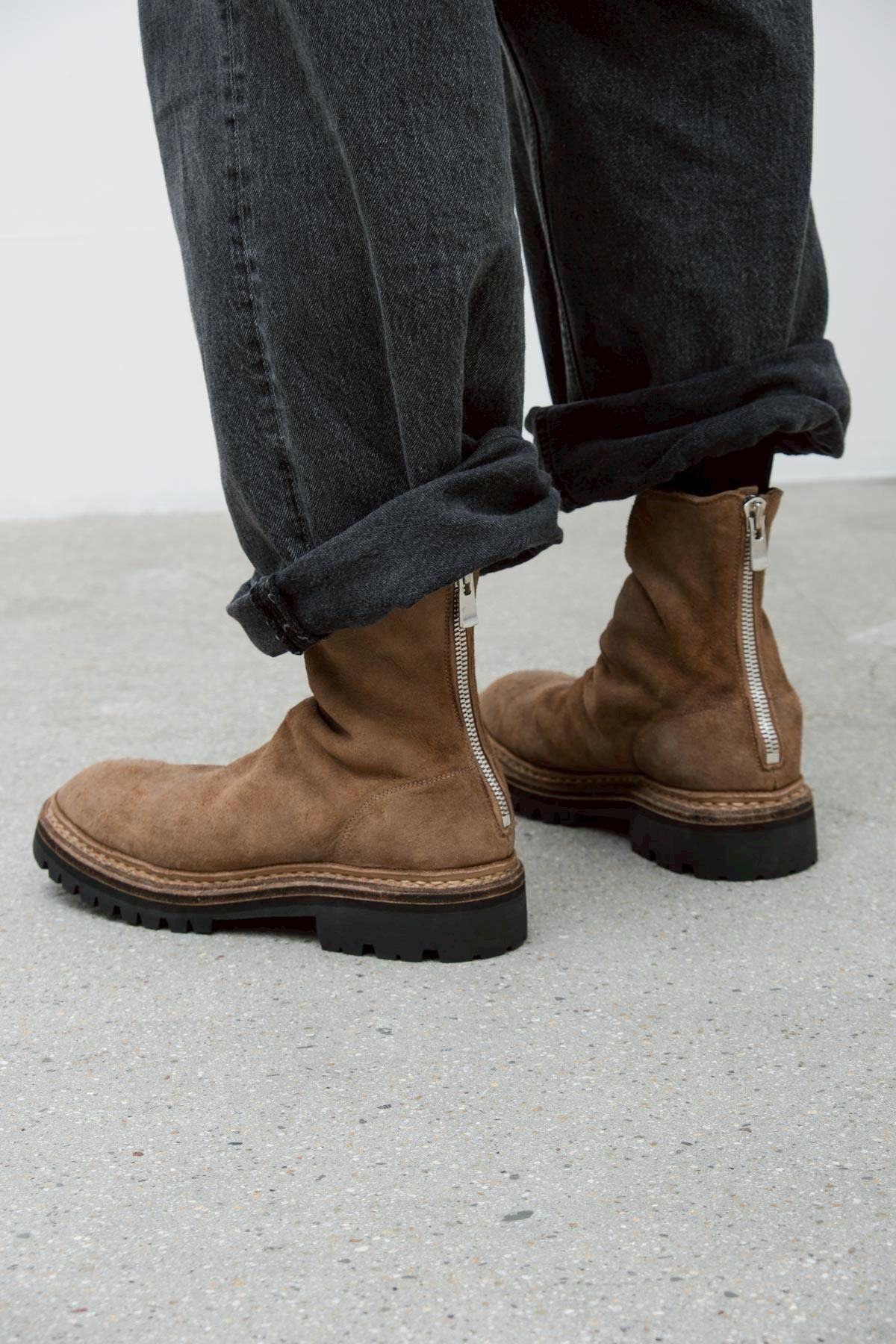 COMOLI / GUIDI BACK ZIP BOOTS COMOLI 別注カラー - IMA:ZINE