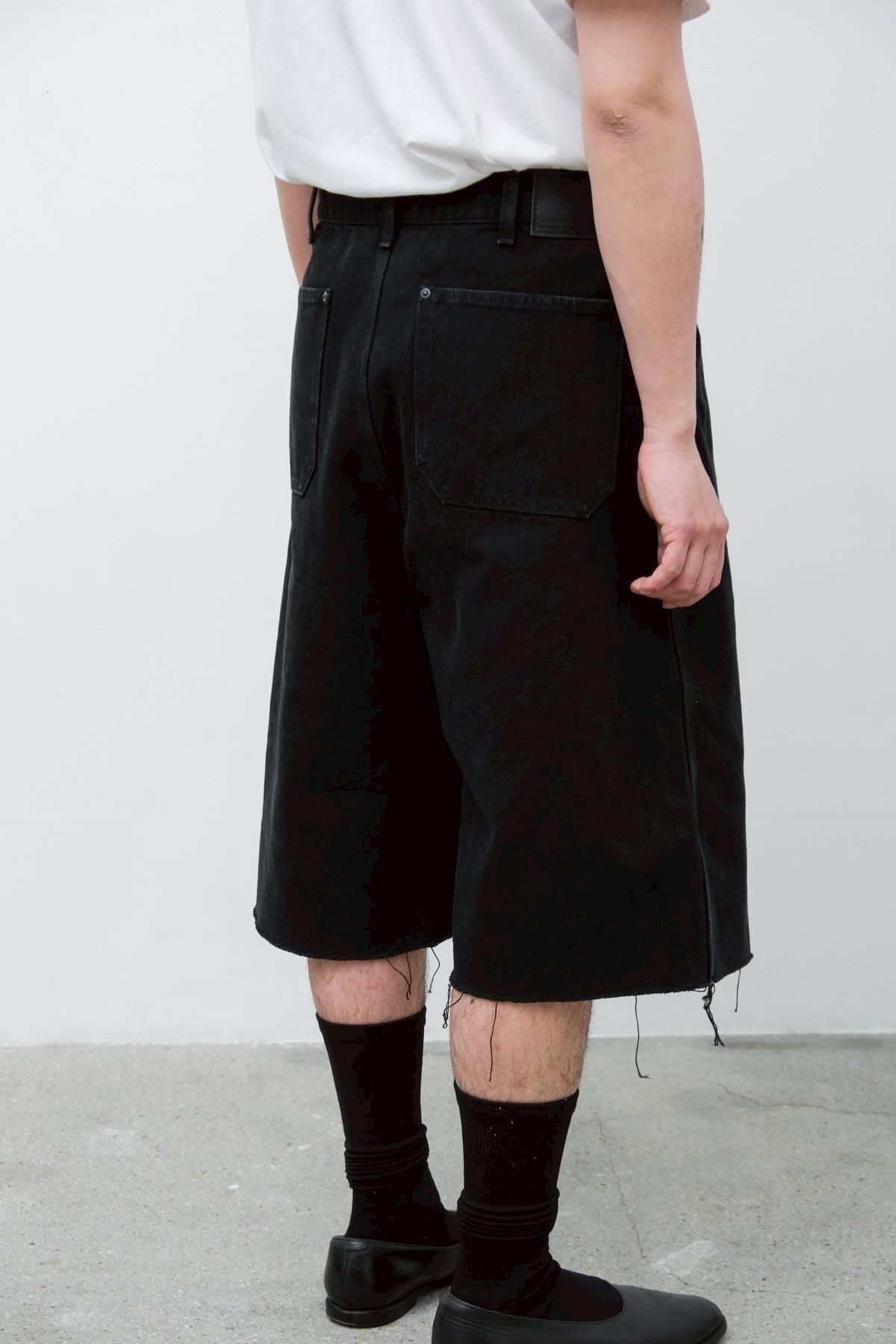 【送料無料】 MIYAGIHIDETAKA Work short-pants BLACK パンツ