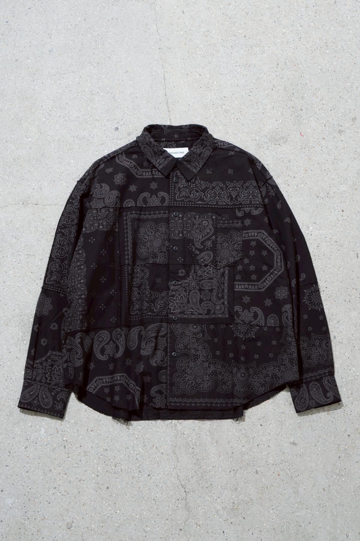 MIYAGIHIDETAKA / Bandana shirt for IMA:ZINE - IMA:ZINE