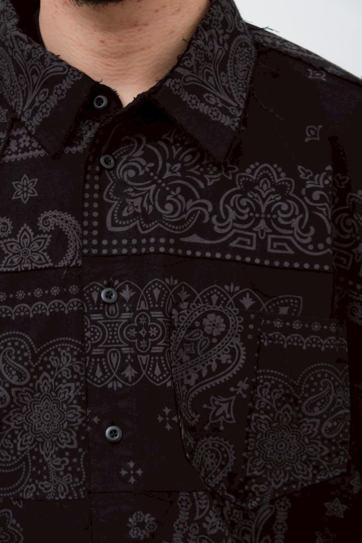 MIYAGI HIDETAKA　バンダナシャツ　Bandana shirt BREATH ブレス × MIYAGI HIDETAKA BANDANA S/S SHIRT ミヤギ