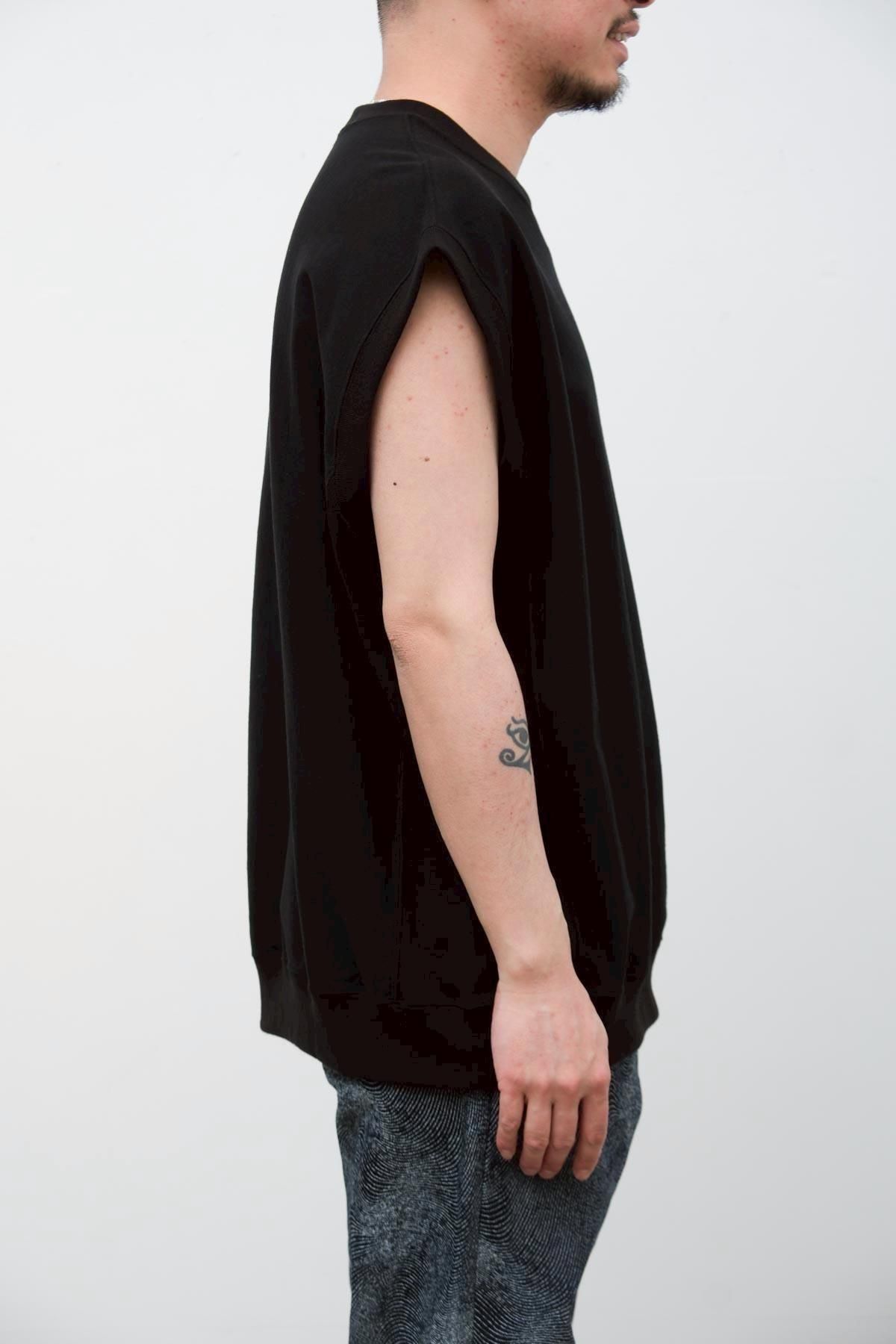 IMA:ZINE ORIGINAL / Massive No Sleeve Tee BLACK - IMA:ZINE
