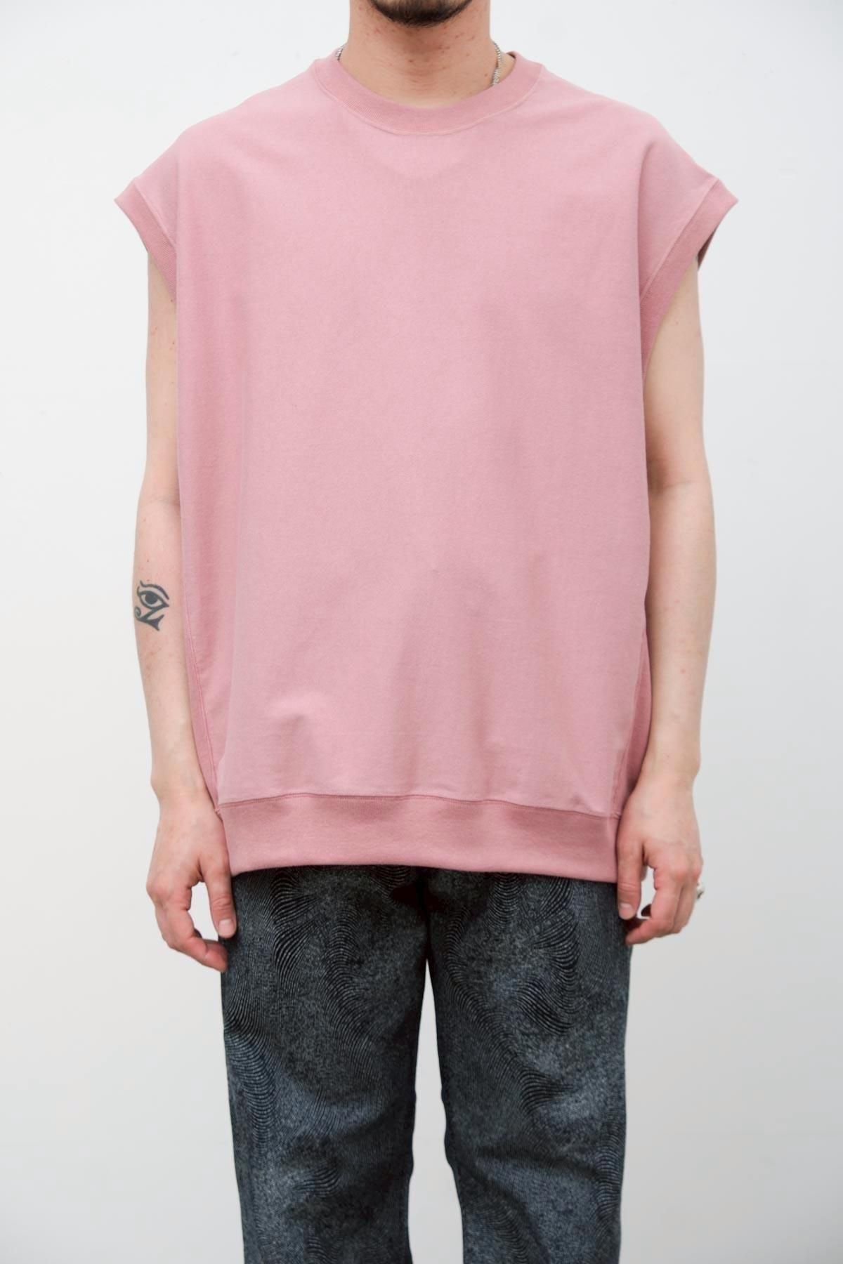 IMA:ZINE ORIGINAL / Massive No Sleeve Tee VINTAGE PINK - IMA
