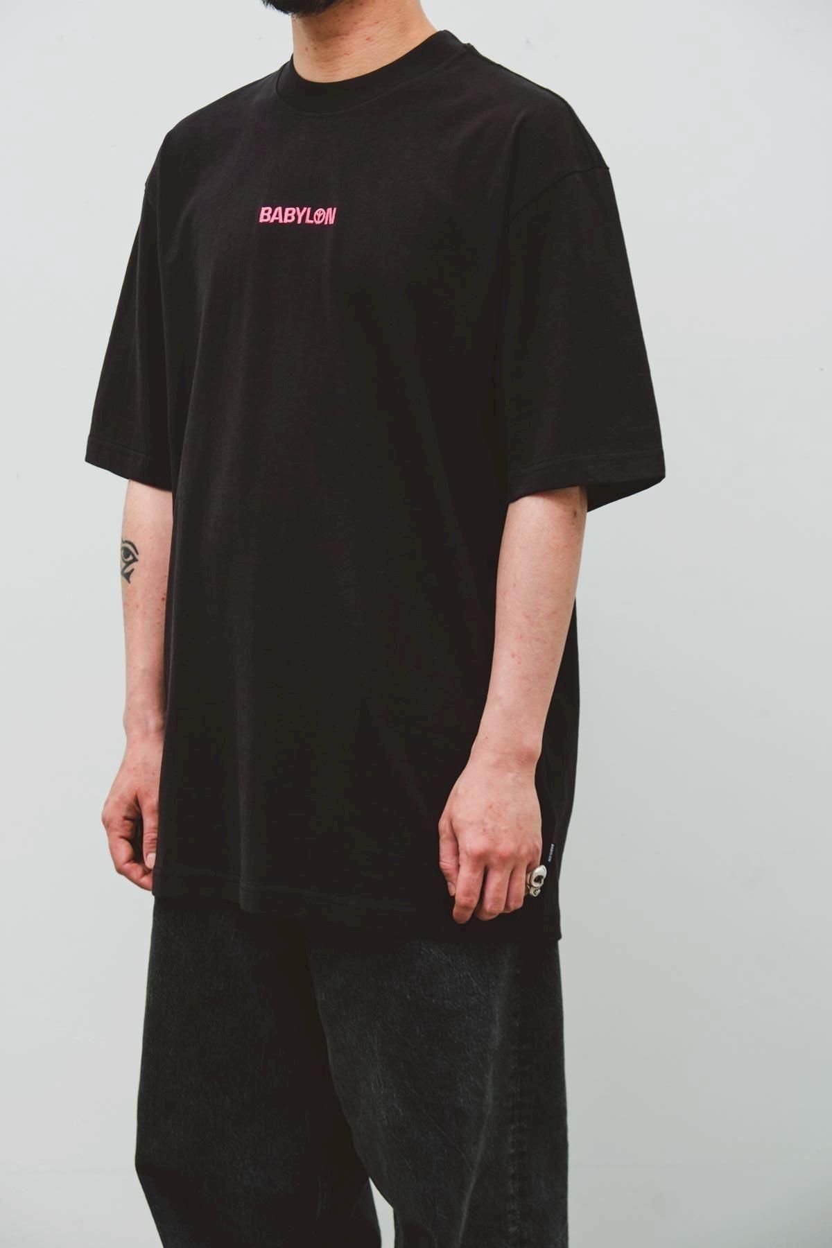 バビロン tシャツ BABYLON / SHOP TEE（MAGENTA LOGO） - IMA:ZINEオンライン