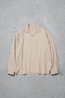 Sillage / re-engineered overshirt beige twill