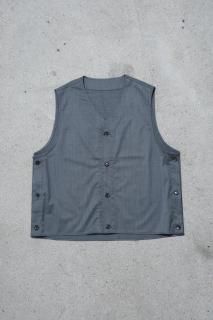 Sillage / gilet grey twill