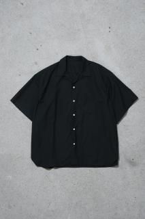 Sillage / re-engineered overshirt short sleeve black