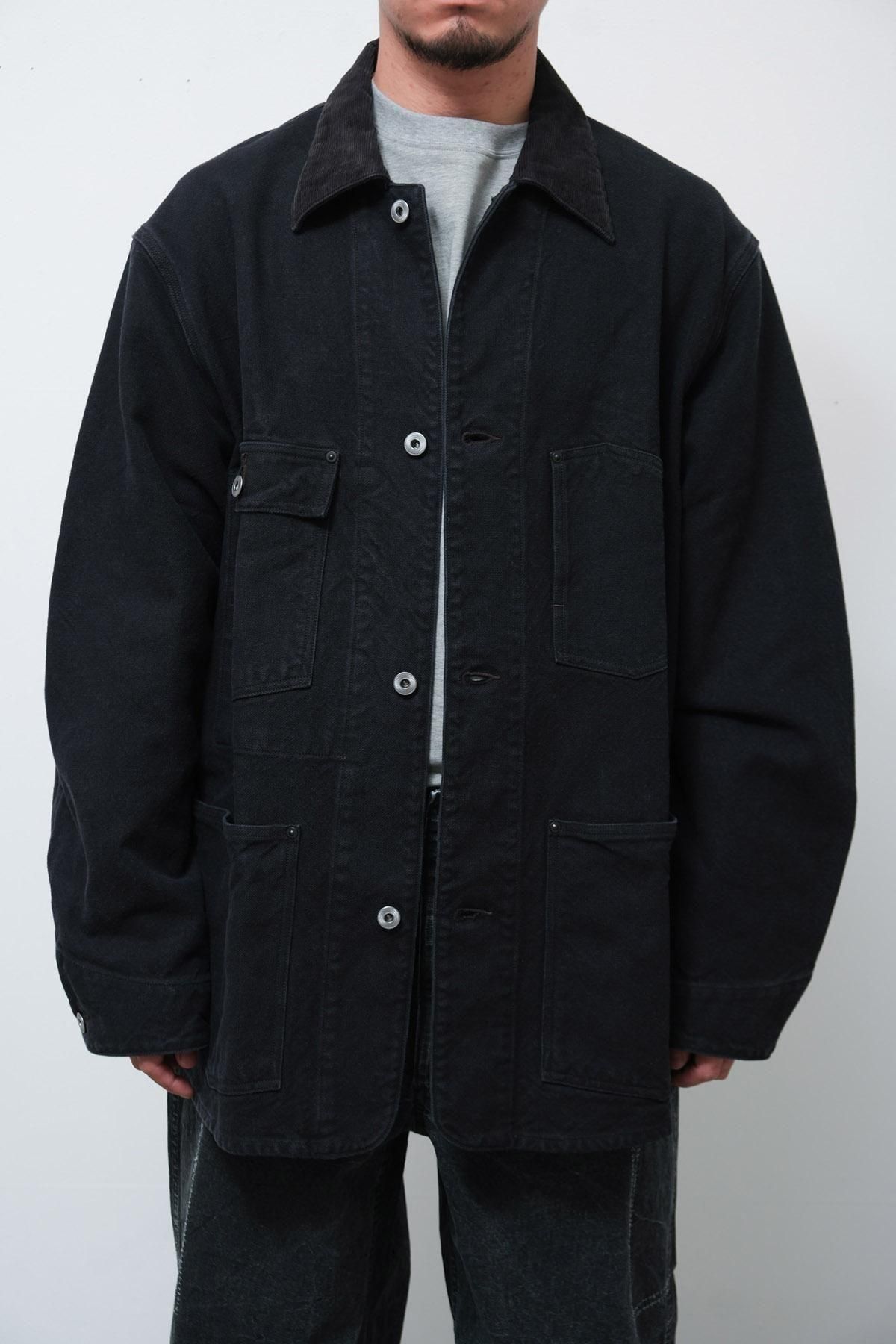 A.PRESSE / Vintage Silk Hemp Coverall Jacket（25AAP-01-53） - IMA